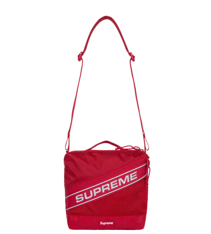 SUPREME LOGO SHOULDER BAG RED – 8pm Canada Store