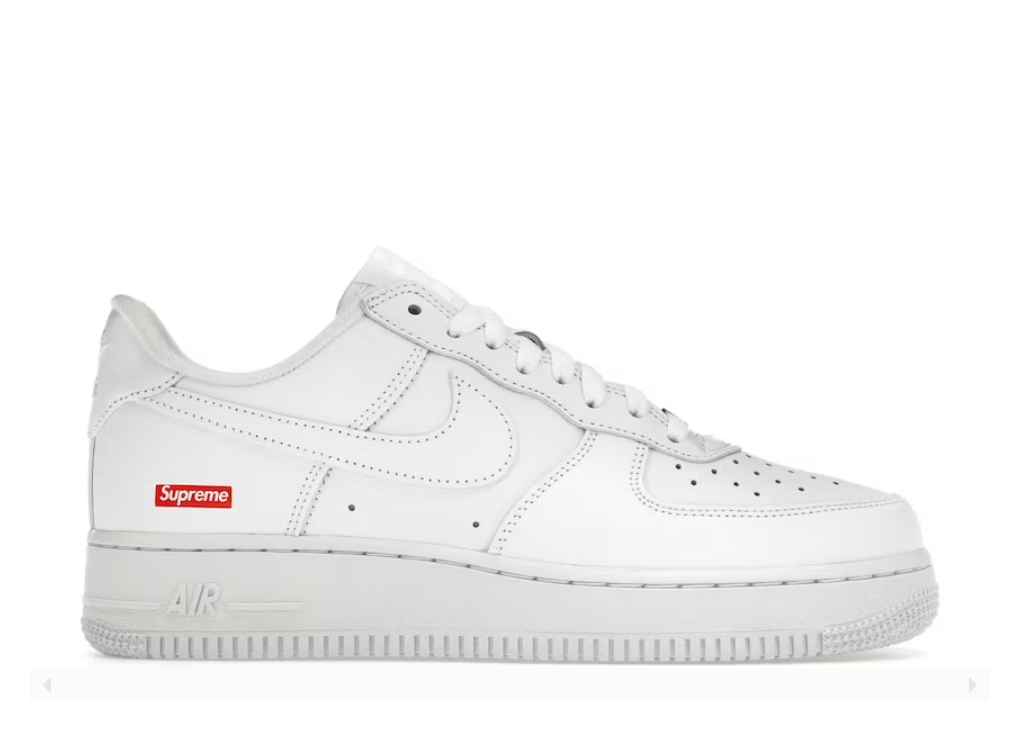 NIKE AIR FORCE 1 LOW SUPREME WHITE – 8pm Canada Store