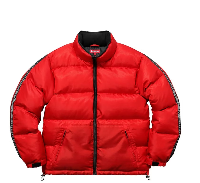 SUPREME REFLECTIVE SLEEVE LOGO PUFFY JACKET – 8pm Canada Store