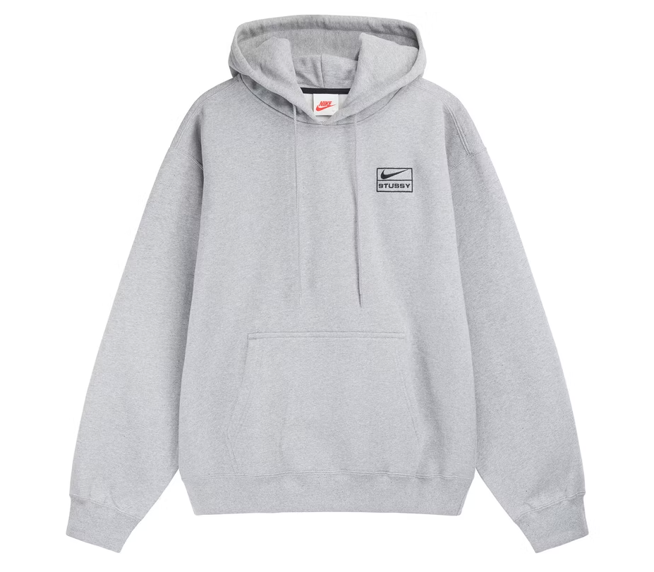 NIKE X STUSSY HOODIE GREY – 8pm Canada Store