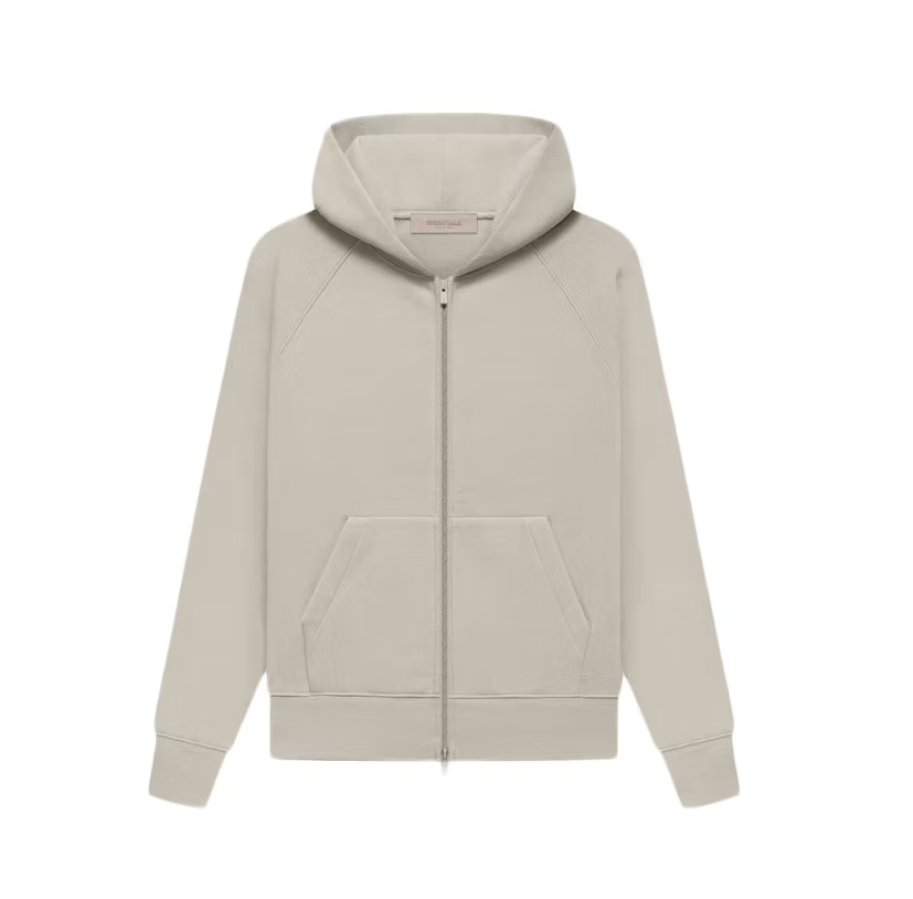 FEAR OF GOD ESSENTIALS KIDS FULL-ZIP HOODIE SMOKE – 8pm Canada Store