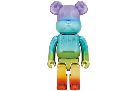 BEARBRICK UFO ALAN SMITHEE FILM LIGHT UP 1000% MULTI CHROME – 8pm