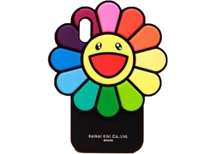 TAKASHI MURAKAMI KAIKAI KIKI SILICON FLOWER X/XS MAX IPHONE CASE