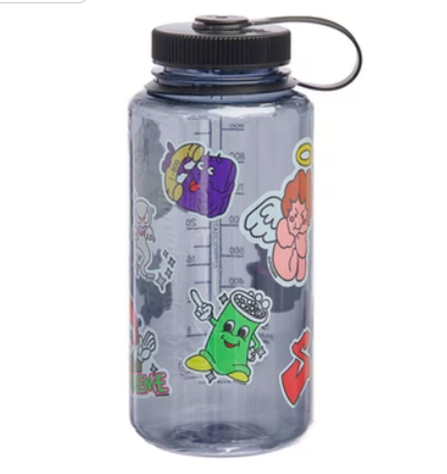 SUPREME NALGENE CHARACTERS 32 OZ BOTTLE BLACK – 8pm Canada Store