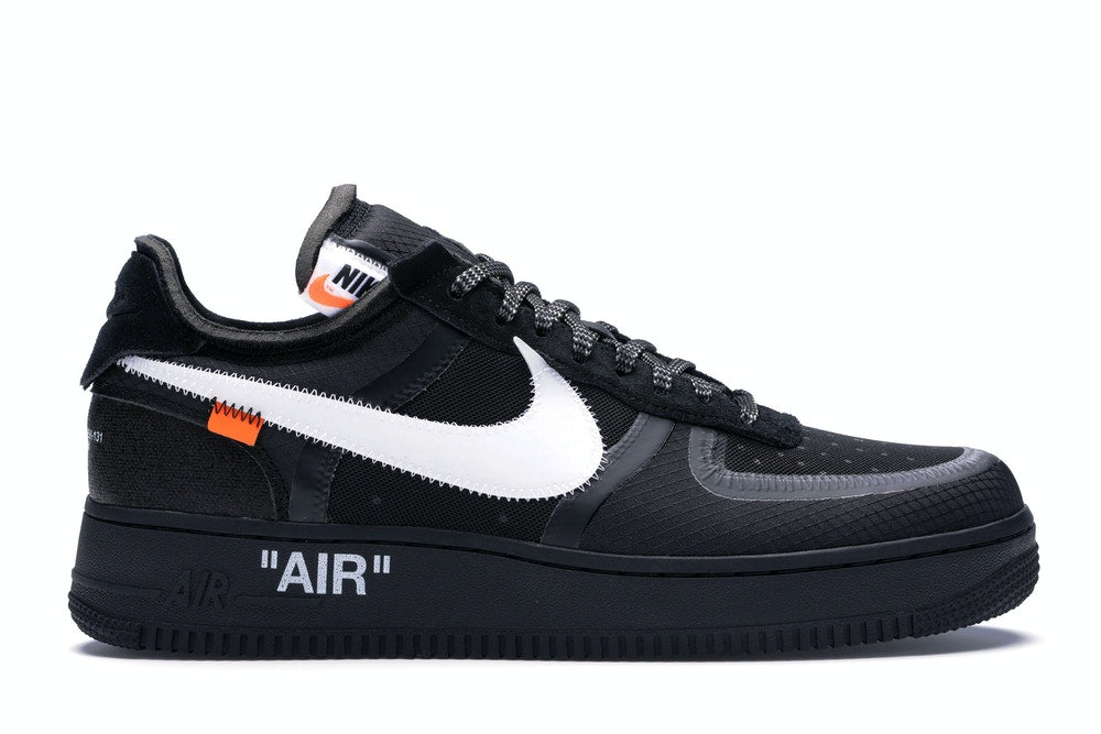 Nike air force 1 black and white clearance 10.5